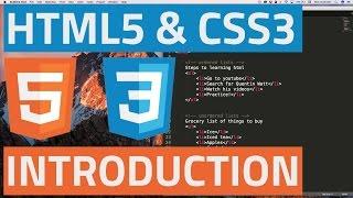 HTML5 and CSS3 beginner tutorial 1 - Introduction