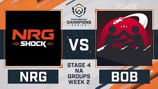 OWCS NA Stage 4 - Groups Day 5  NRG Shock v Blast Off Buds