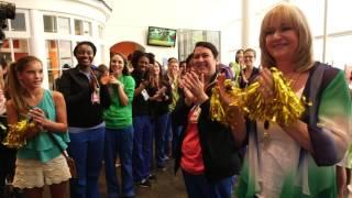 Reaching Success Ringing the End of Treatment Bell at Texas Children’s Cancer Center