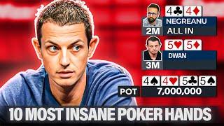 INSANE Poker Hands That You MUST See Compilation