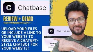 Chatbase Review + Demo – Upload files or include a website link to receive a ChatGPT-style chatbot