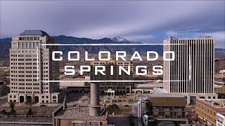 COLORADO SPRINGS CO  4K Drone Footage