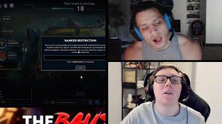 RIOT BANS THEBAUSFFS THE PERFECT TIME  TYLER1 GOT SHOCKED ON WHAT HE SAW ON STREAM  LOL MOMENTS