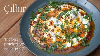 Turkish Eggs How to make Cilbir the best turkish breakfast eggs