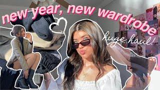 HUGE WINTER CLOTHING HAUL 2022 new year new wardrobe