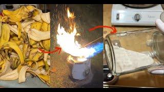 Potassium Carbonate From Banana Peels