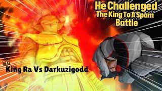 Kid challenges King Ra to a spam off King Ra Knight Vs Darkuzigodd Dragon Ball Xenoverse 2