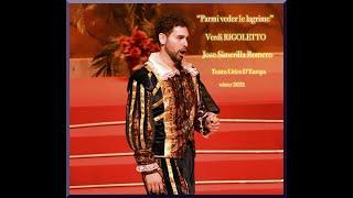 Parmi veder le lagrime Jose Simerilla Romero - RIGOLETTO 2022