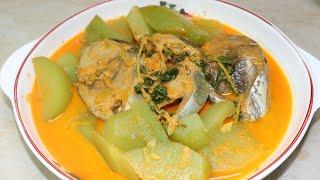 Resep GULAI IKAN LABU SIAM  GULAI LAUAK JAPAN khas Dapur Uni ET