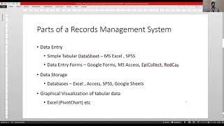 Collecting Storing Retrieving and Visualizing Digital Clinical Information_Dr Jagadesan P.