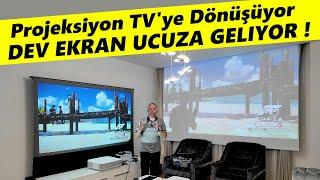 UST ALR ile Standart Beyaz Perde Hangisi Projeksiyon İçin En İyisi ?