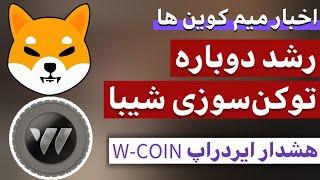 اخبار ارز دیجیتال  از توکن سوزی شیبا تا هشدار ایردراپ دبلیو‌ کوین‌