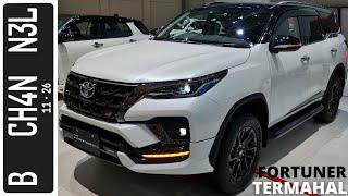 In Depth Tour Toyota Fortuner 2.8 GR Sport Tetra Drive AN150 Facelift Improvement - Indonesia