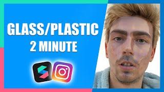 Two Minute GlassPlastic Transparent Face Filter Effect  Instagram & Facebook  Spark AR Tutorial