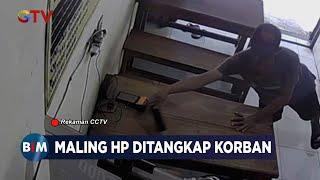 Terekam CCTV Aksi Pencurian HP Karyawan Rumah Makan Pelaku Berhasil Diamankan - BIM 0408