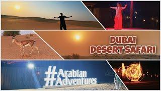 Dubai Vlog  Evening Desert Safari  Arabian Adventures  Dubai Desert Conservation Reserve  2022