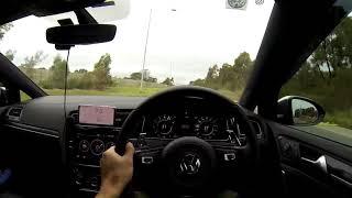 Stock MK7.5 Golf R 0-100 with LC 4.9sec