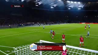 LIVE CANADA vs URUGUAY  Match for 3rd Place  Video Game Simulation