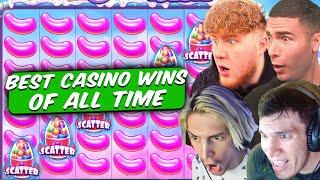 MASSIVE GAMBLING WINS OF ALL TIME Top 15 xQc Trainwreckstv Ayezee