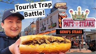 Pats vs. Genos Which Tourist Trap Philly Cheesesteak is Better?