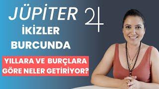 ŞANS GEZEGENİ KİMLERE UĞRUYOR?  JÜPİTER İKİZLER BURCUNDA  ASTROLOG GÜLŞAN BİRCAN