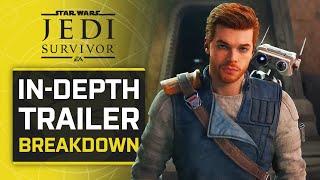 Jedi Survivor IN-DEPTH Trailer Breakdown & Analysis