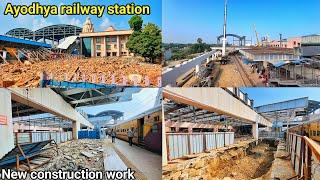 Ayodhya railway station videoayodhya dham Junction के निर्माण कार्यAyodhya workRam Mandir