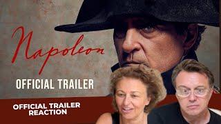 NAPOLEON Official Trailer - Joaquin Phoenix The Popcorn Junkies Reaction