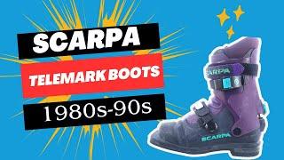 Telemark History  A History of Scarpa Telemark Ski Boots 1980s-90s