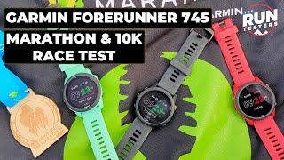 Garmin Forerunner 745 Marathon and 10k race test from 3 runners