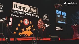 KMU-100 at Work during the European Darts Trophy｜Datavideo