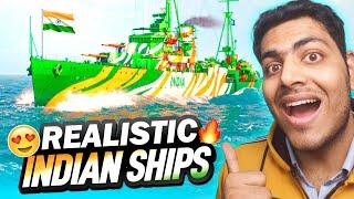 Realistic Indian Warships In World Of Warships   Special Holi Event  World Of Warships India 