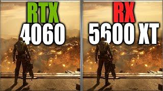 RTX 4060 vs RX 5600 XT Benchmarks