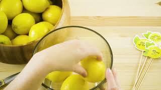 How to Make a Classroom Wishlist Lemon Bowl