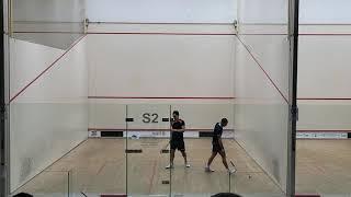 S.Ep7 Yip Tze Fung v Yousef Soliman Malaysian Open Squash 2021. Match Point to Yip. Upset