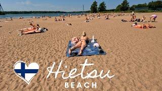 Walk on Summer Hietsu Beach Walk in Helsinki   Finland June 2024
