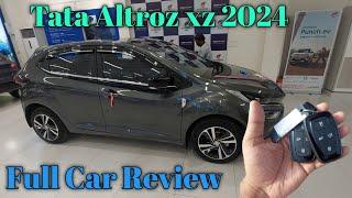 Tata Altroz xz 2024 car Review  Tata Altroz xz petrol icng Review