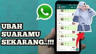 CARA MUDAH UBAH SUARA DI WHATSAPP