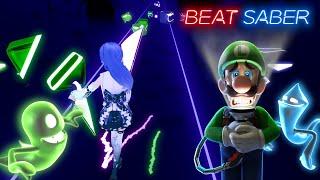Beat Saber 🟪🟩 Ghost hunting in Luigis Mansion Full Body Tracking