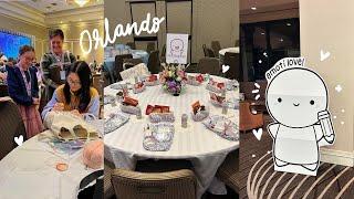 Orlando SGS Planner Conference 2023  Journaling Vlog Hobonichi Cousin