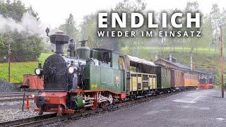 I K Zug wieder im Einsatz - Pfingsten 2024 bei der Preßnitztalbahn