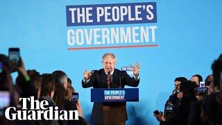 Boris Johnsons election victory speech in full We smashed the roadblock