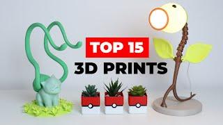 15 COOL 3D Prints YOU MUST SEE  BEST 3D Printing Ideas