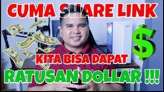 Cara Mendapatkan Uang Dari Internet TANPA MODAL Cuma Share Short Link  Tutorial Safelinku 2023