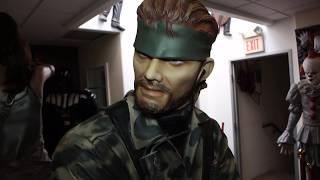 Check out this LIFE SIZE Metal Gear Solid 3 Snake Eater Video Game Statue