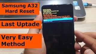 Samsung A32 A325 Hard Reset Pattern unlock Forgot Password - format etmək