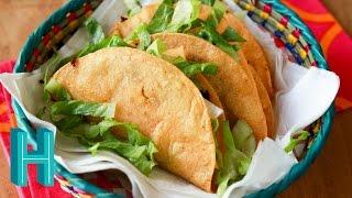 FRIED TACOS - How To Make Deep Fried Tacos