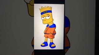 Who should I fuse next? #artists #artshorts #bartsimpsons #narutoedits #drawingcartoons #drawings