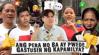 PWEDE BANG GASTUSIN NG IYONG PAMILYA ANG PERA MO NANG WALANG PAALAM? Opinionated Ep. 14