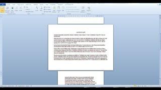 Change the page orientation and size of a single paqe in a Word document Word 2010 2016